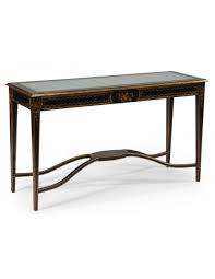 Gilt Rectangular Console Table 09