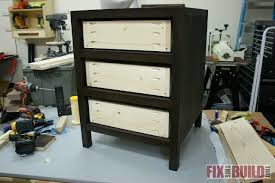 You can see the entire series here. Diy Nightstand With 3 Drawers Free Easy Plans Fixthisbuildthat