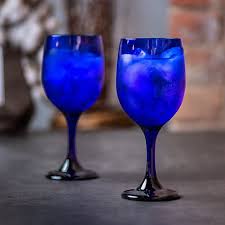 Libbey Premiere Cobalt Wine Glasses