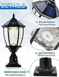 Solar Post Lights Outdoor Solar Lamp