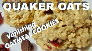 oatmeal cookies quaker oats vanishing