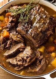 The spruce this easy slow cooker pot roast needs only five common ingredients plus water—you can even substi. Pot Roast Recipetin Eats