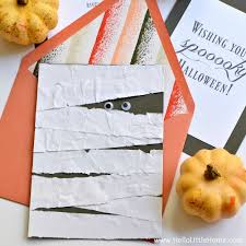 The splitcoast fan club is a wonderful world of papercrafting fun! Diy Mummy Halloween Card Or Invitation