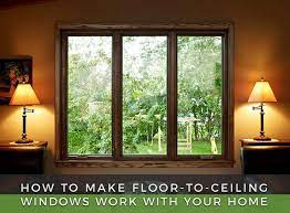 how to make floor to ceiling windows