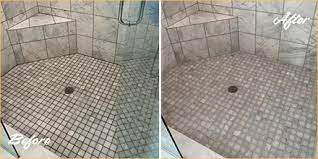 our grout cleaning techs red the