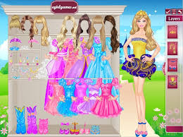 barbie princess dress up for