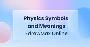 physics symboleanings edrawmax