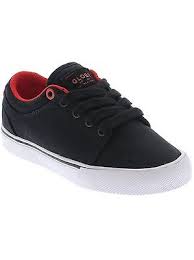 globe kids gs shoes 6 black red ebay