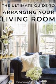 how to arrange living room furniture