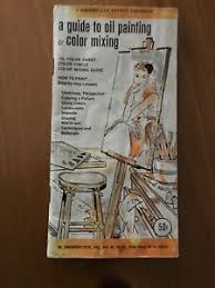 Details About Vintage Grumbacher Artists Handbook Guide To Oil Painting Color Mixing Book 1962