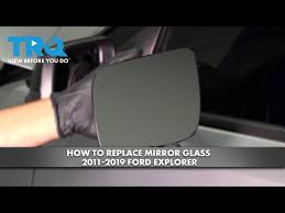 How To Replace Mirror Glass 2016 2019