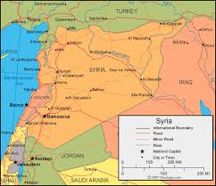 Interactive syria map on googlemap. Syria Map And Satellite Image