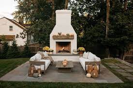 Our Outdoor Fireplace Styled Snapshots