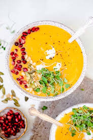 Absolutely wonderful soup, fast and easy. Roasted Butternut Squash Soup The Movement Menu