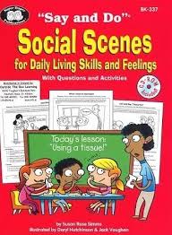 social scenes for daily living skills