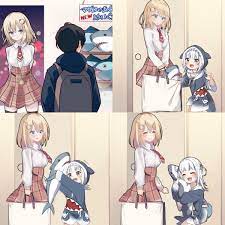 Ame buy plushie for Gura : r/wholesomeanimemes