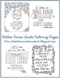 Mother teresa printable for women's history month (this sweet life). Look To Him And Be Radiant Mother Teresa Quote Coloring Pages