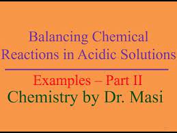 How To Balance Chemical Equations In