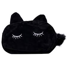 mulrust cartoon cat makeup bag with