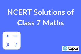Ncert Solutions For Class 7 Maths Free Pdf Download Toppr