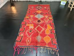 vine moroccan tribal handmade rug 4