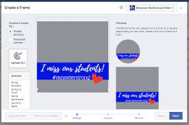 Make your own customized facebook covers for free with canva's impressively easy to use online facebook cover maker. The Library Voice Easy Steps To Create A New Facebook Frame In Frame Studio