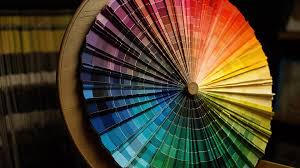 The Color Wheel Of A Paint Color Chart