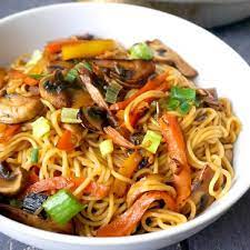 vegetable noodle stir fry my gorgeous