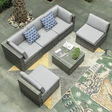 Yitahome 6pc Patio Furniture Outdoor