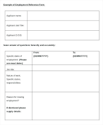 Reference Form Template Personal Reference Check Form Template