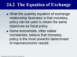 24 2 The Equation Of Exchange
