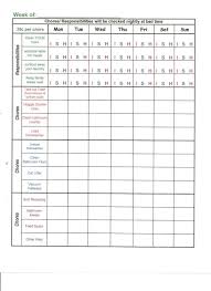 13 Best Photos Of Multi Person Chore Chart Print Outs Free