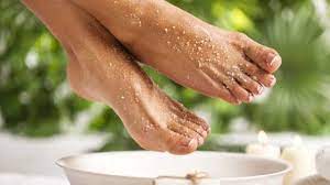 the best homemade foot scrub to cure