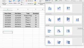 creating gantt charts in excel monday