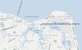 Long Creek Chesapeake Bay Virginia Tide Station Location Guide
