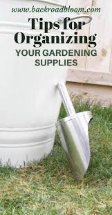 Storing Your Gardening Supplies