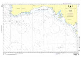 Nga Nautical Chart 709 Australia South Coast