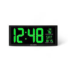 Acurite 14 5 Digital Clock With Indoor