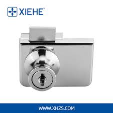 417 Zinc Alloy Double Glass Door Lock