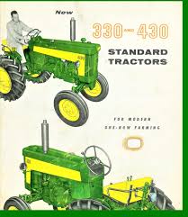 430 standard tractor for modern one row