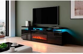 Tv Stand Modern Electric Fireplace For
