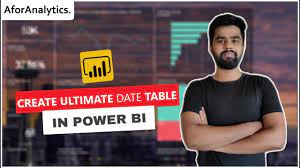 how to create date table in power bi