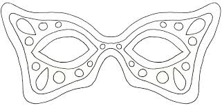Clear a clean work area where your family won't mi. Free Mardi Gras Mask Templates For Kids And Adults