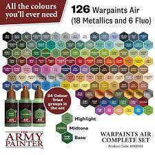 126 Airbrush Colours