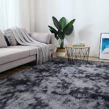 fluffy area rug modern indoor carpet