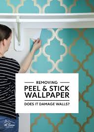 L And Stick Wallpaper Damage Walls