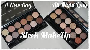 review new sleek makeup a new day