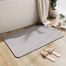 dry bath mat gray bath rug