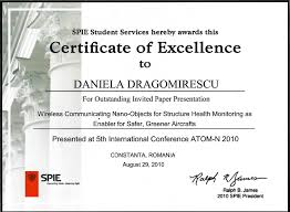 Paper Award Certificate Rome Fontanacountryinn Com