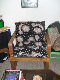 upcycled futon style chair cushion a